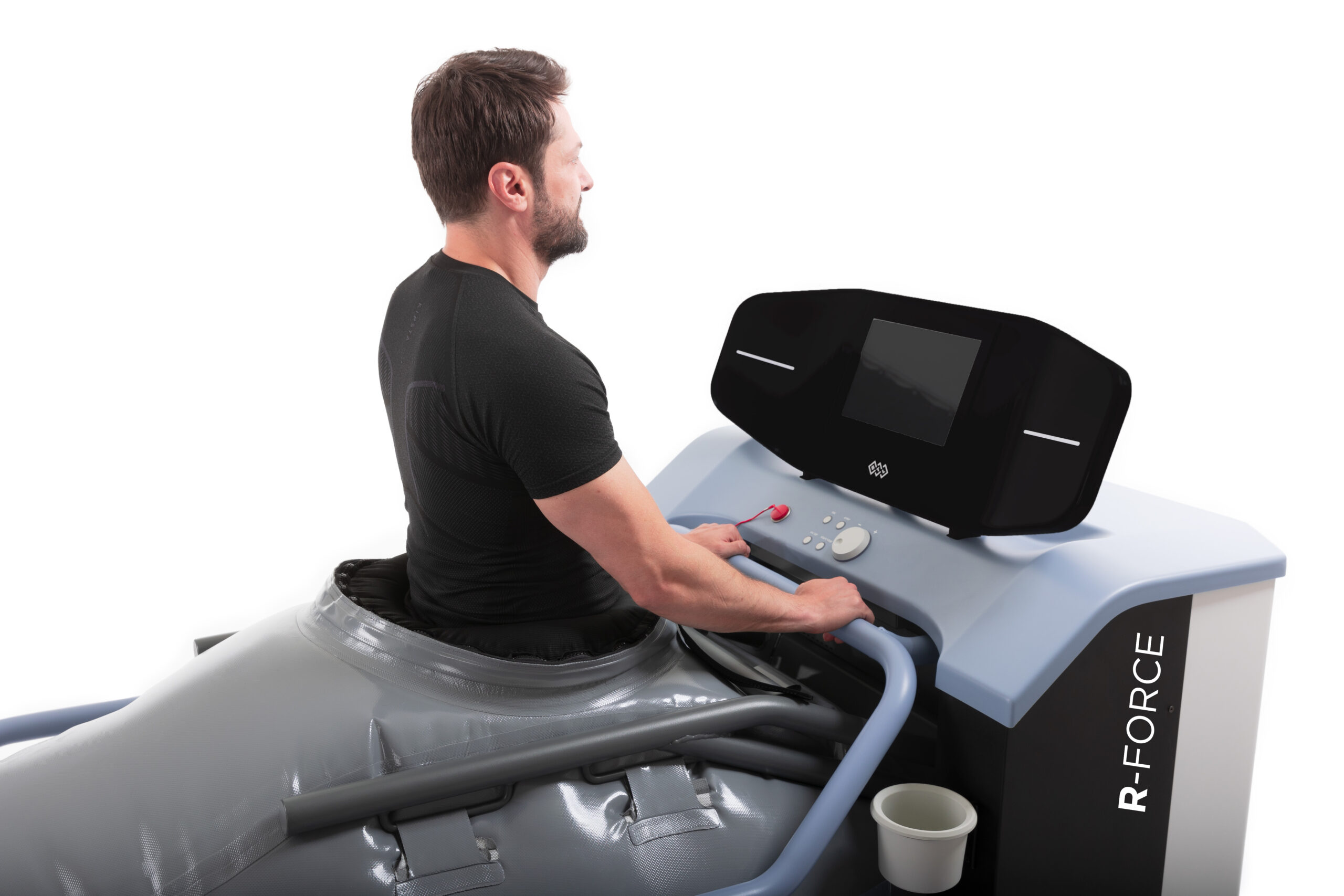 Patient using BTL R-Force Anti-Gravity Treadmill at SportsFit Five Dock